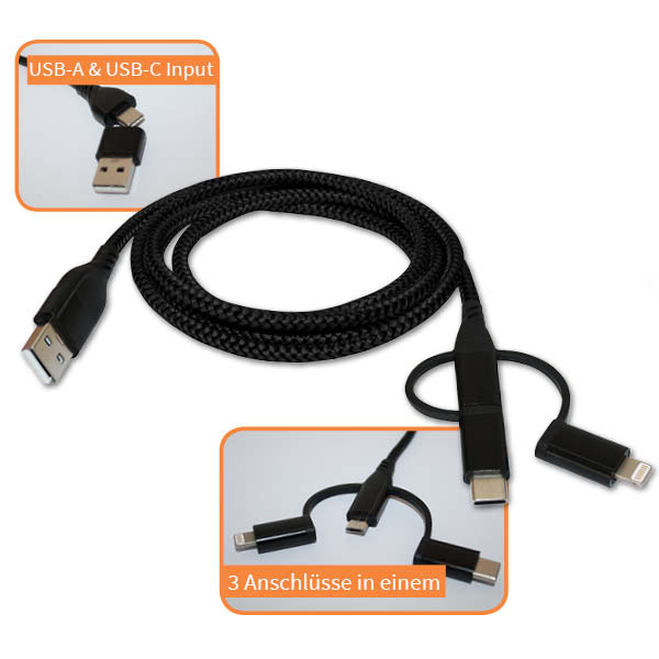 USB-C&A Cable "Data"