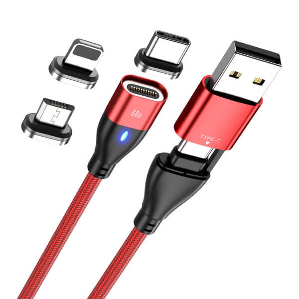 3 in 1 Cable Magnetic Data "Highspeed"