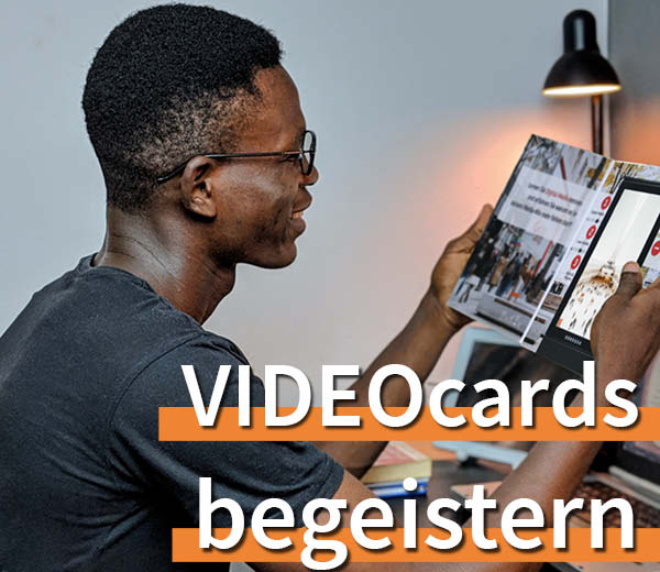 VIDEOcards - gute Karten für Ihren Werbeerfolg